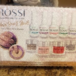 NIB Rossi Glam Powder Color Kit 4 Shades Included